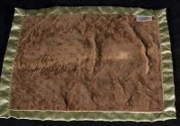 Swankie Blankie Brown Green Security Blanket